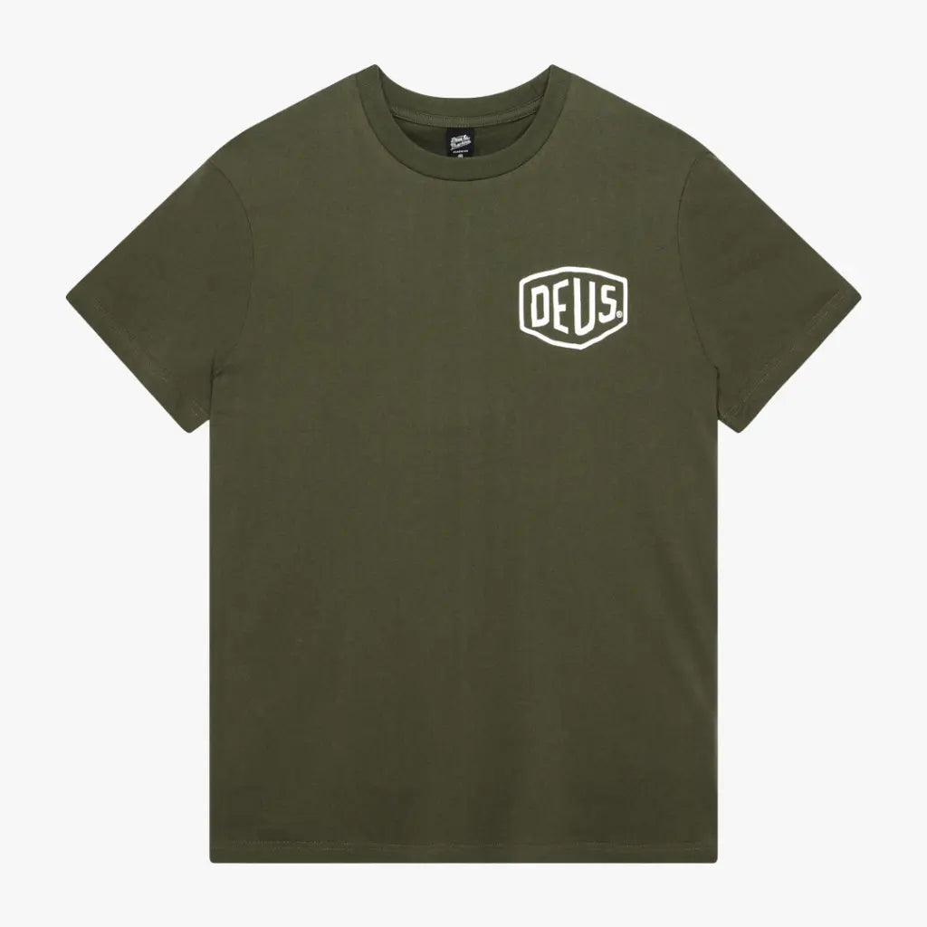 DEUS EX MACHINA -  T-SHIRT BIARRITZ ADRESS CYPRESS -  Klubb