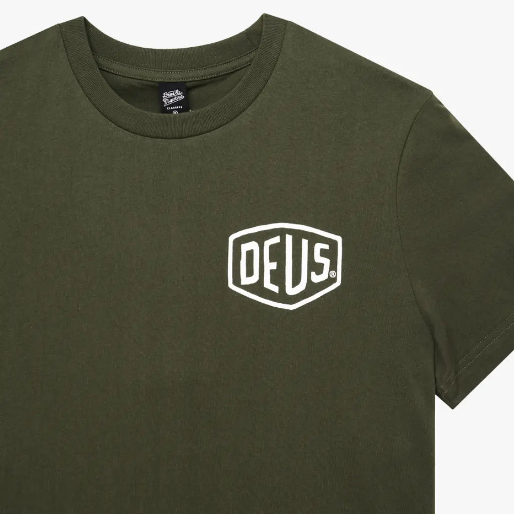 DEUS EX MACHINA -  T-SHIRT BIARRITZ ADRESS CYPRESS -  Klubb