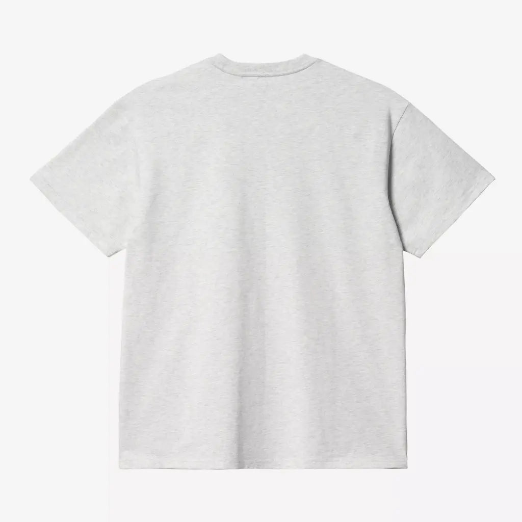 CARHARTT WIP -  T-SHIRT CHASE - ASH HEATHER -  Klubb