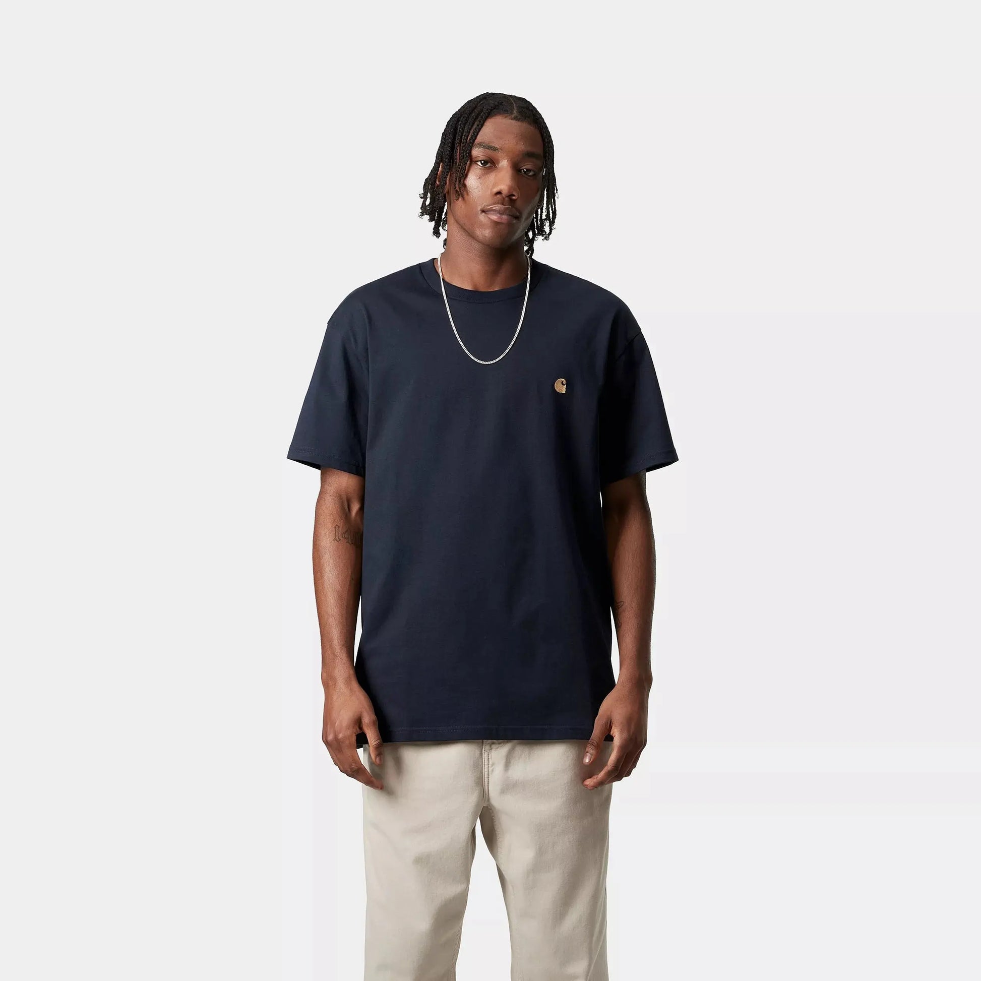 T-SHIRT CHASE - DARK NAVY CARHARTT WIP -  Klubb
