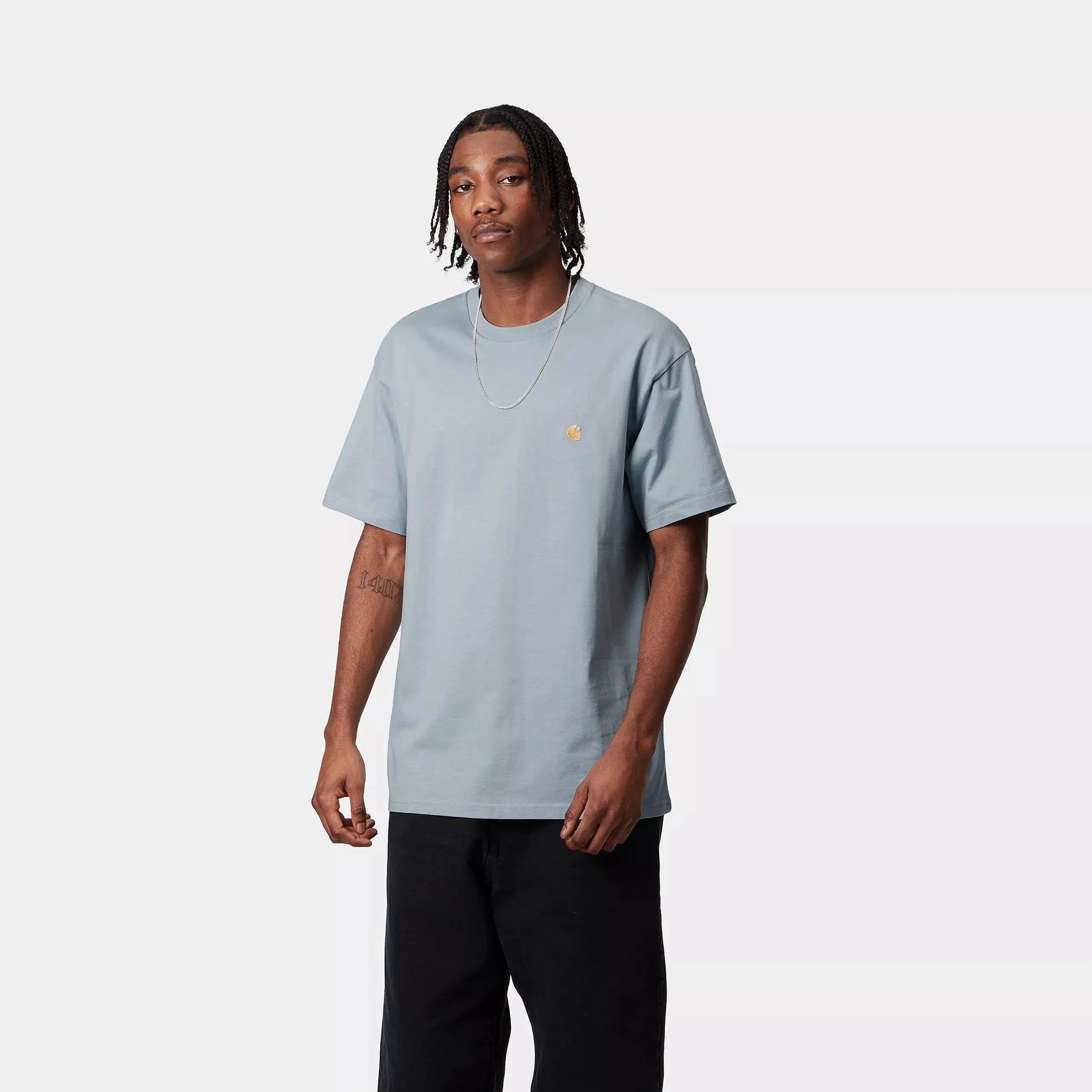 T-SHIRT CHASE - FROSTED BLUE CARHARTT WIP -  Klubb