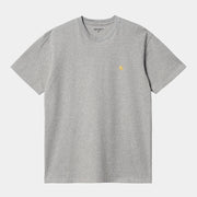 T-SHIRT CHASE - GREY HEATHER CARHARTT WIP -  Klubb