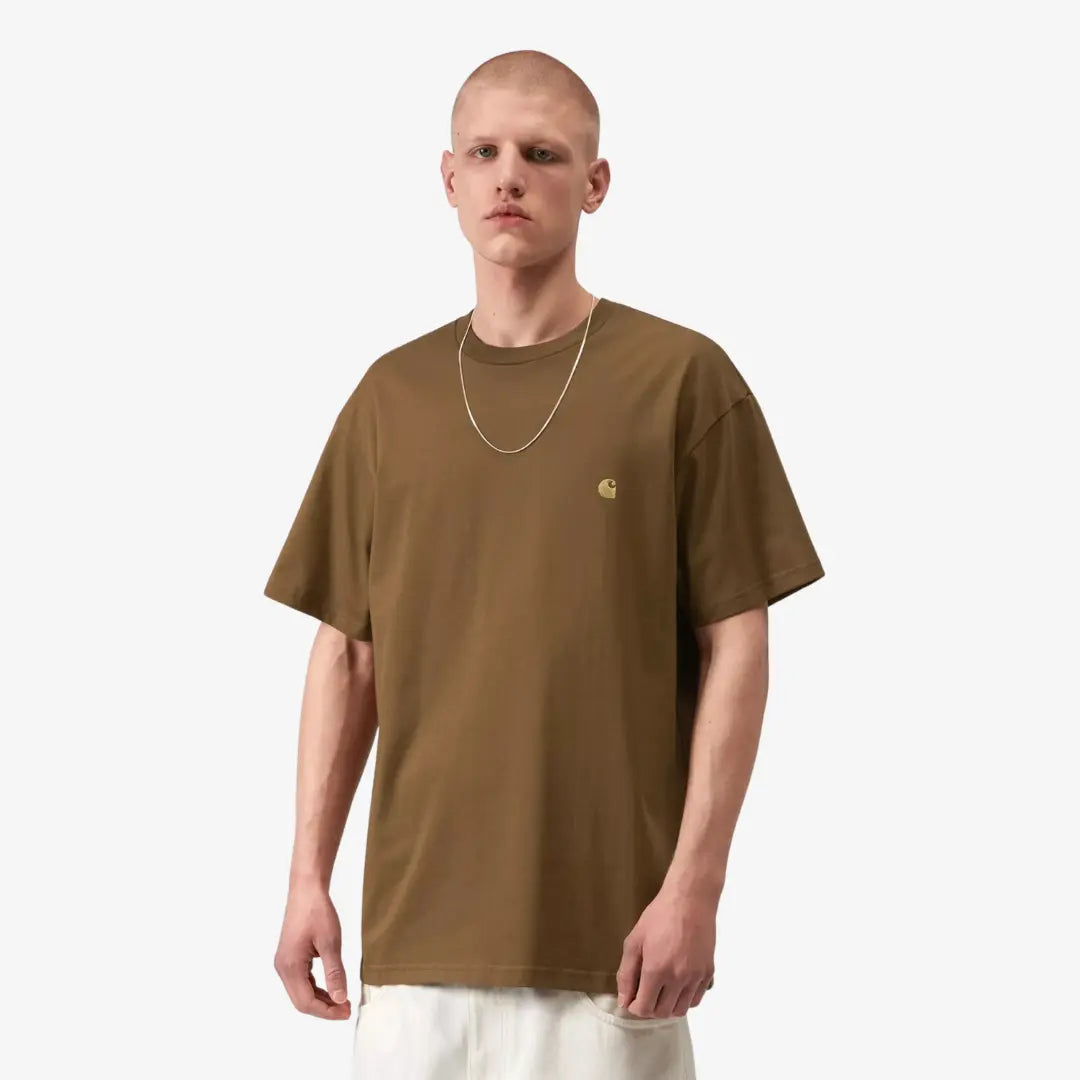 T-shirt Chase - Hamilton Brown - Carhartt WIP - détail 3