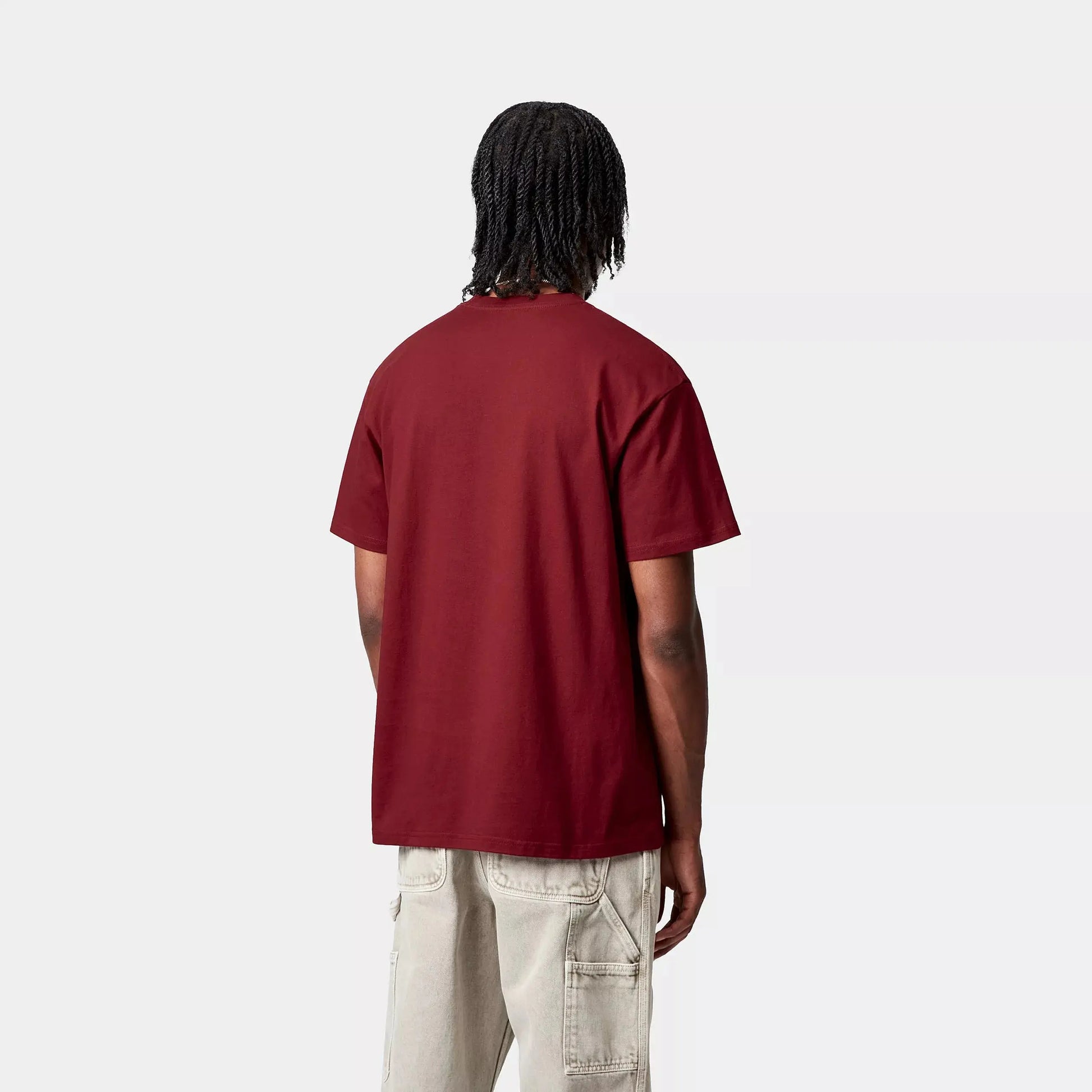 CARHARTT WIP -  T-SHIRT CHASE - SCARLET -  Klubb