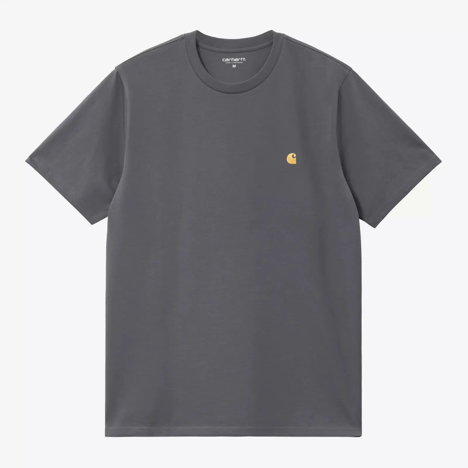 T-shirt Chase Carhartt WIP Styx jersey coton - logo C brodé poitrine vue avant