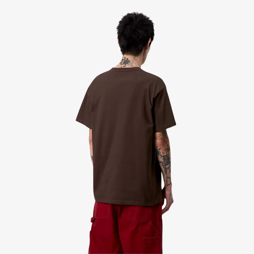 CARHARTT WIP -  T-SHIRT CHASE - TOBACCO -  Klubb
