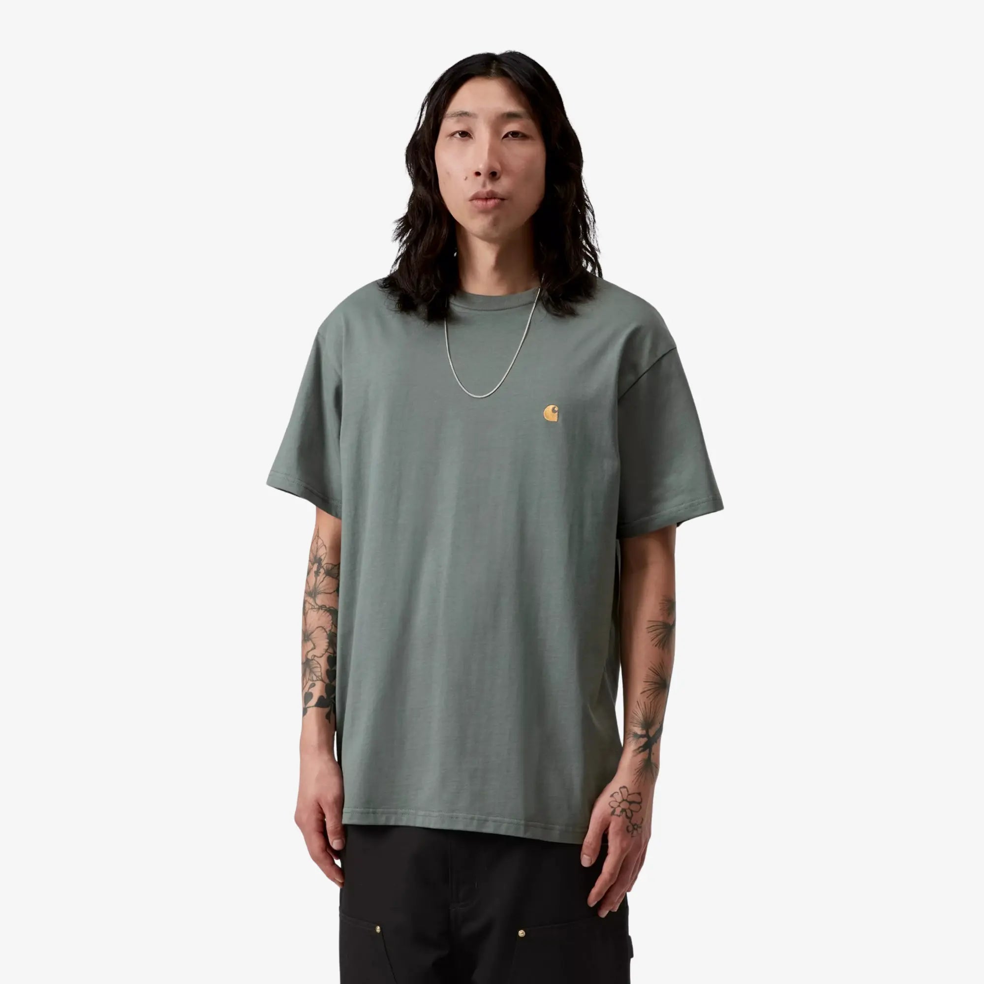 T-SHIRT CHASE - VELVET GREEN