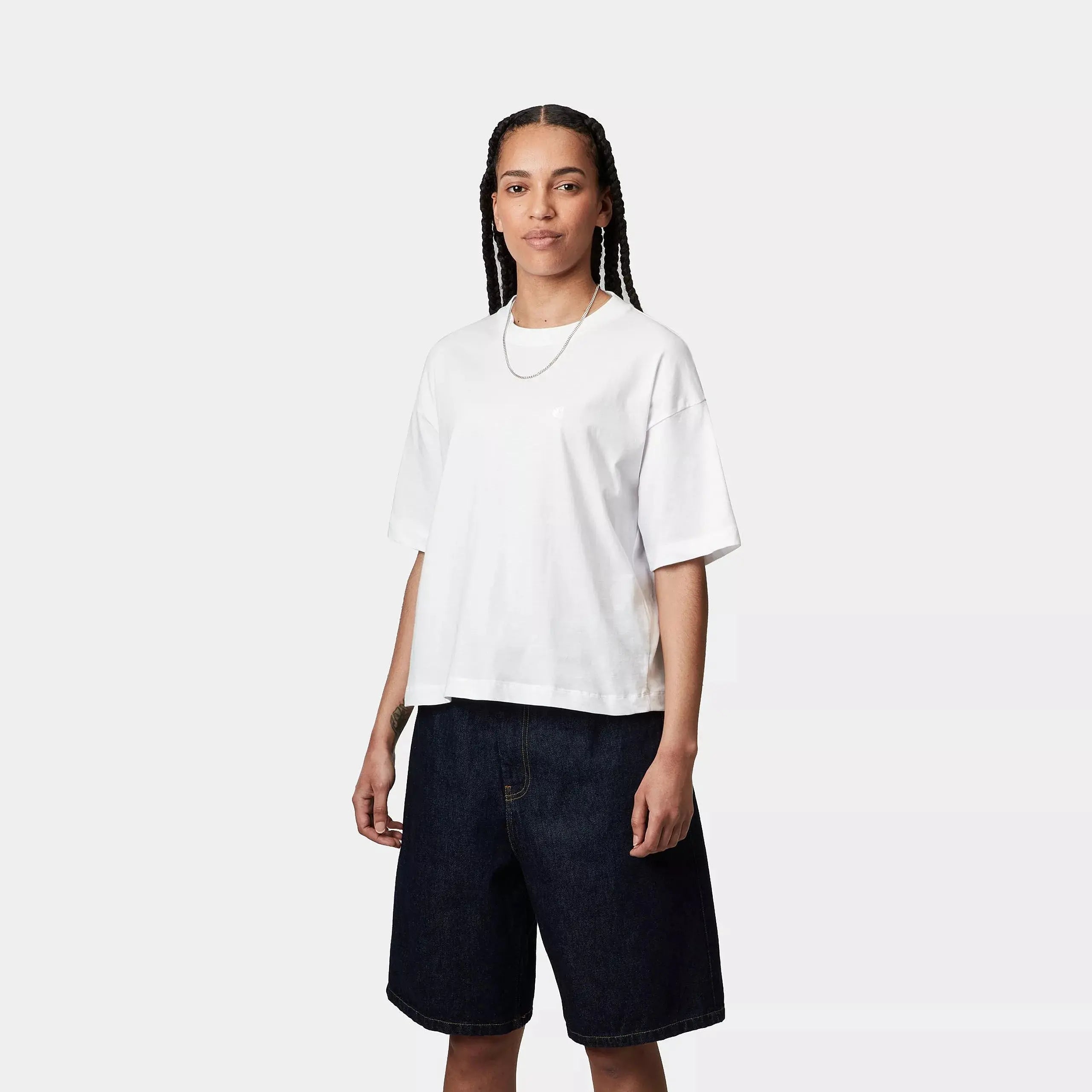 CARHARTT WIP -  T-SHIRT CHESTER BLANC -  Klubb