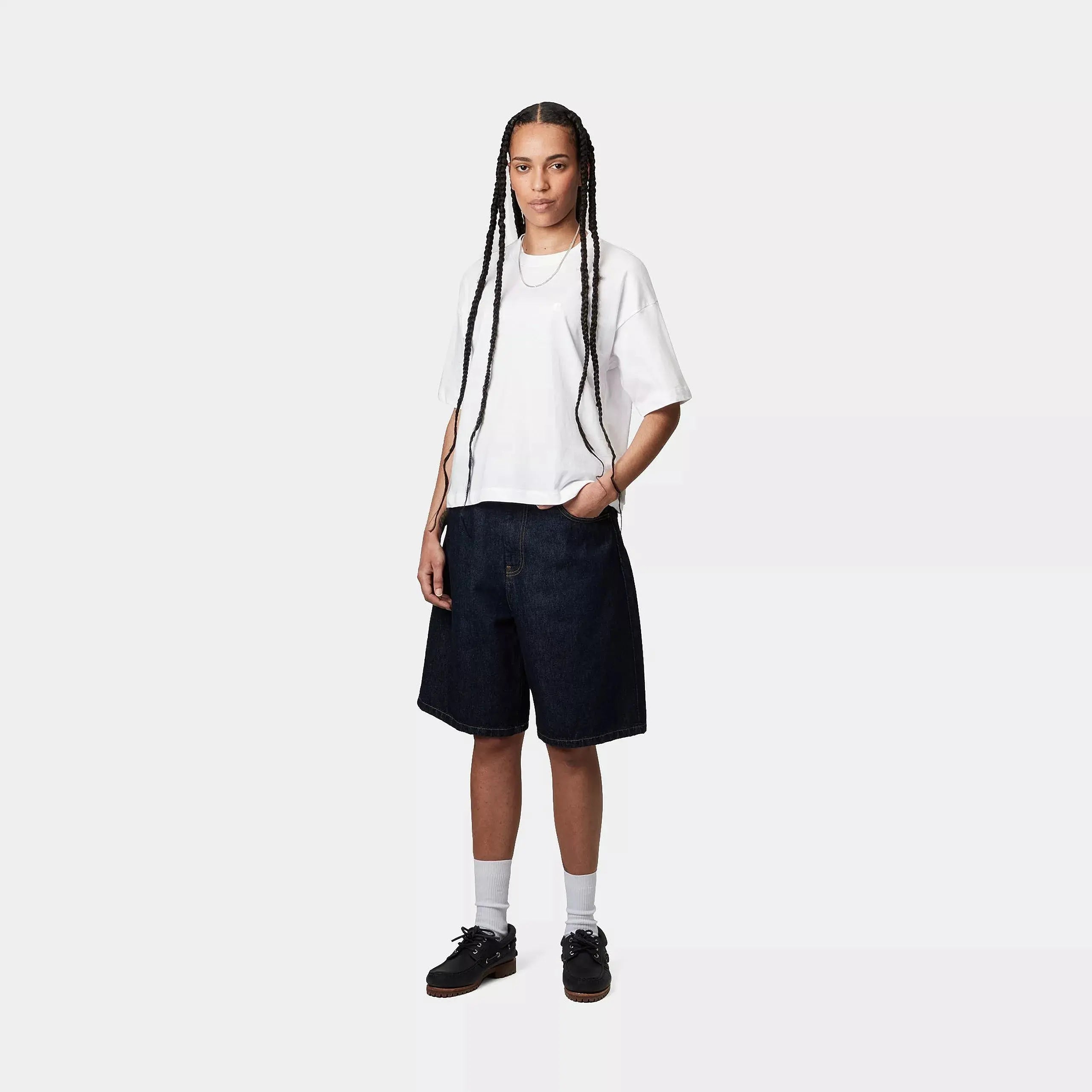 CARHARTT WIP -  T-SHIRT CHESTER BLANC -  Klubb