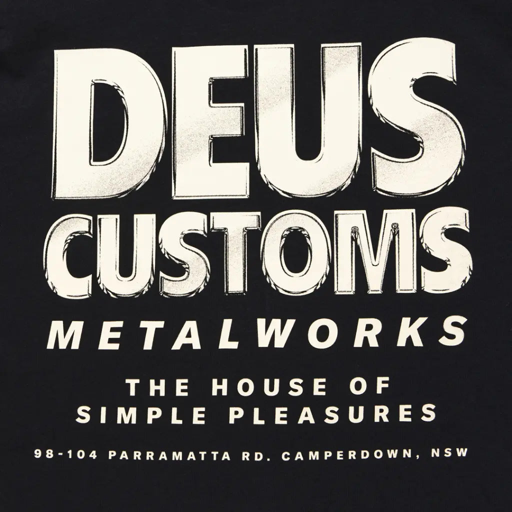 DEUS EX MACHINA -  T-SHIRT CHROMIUM NOIR -  Klubb