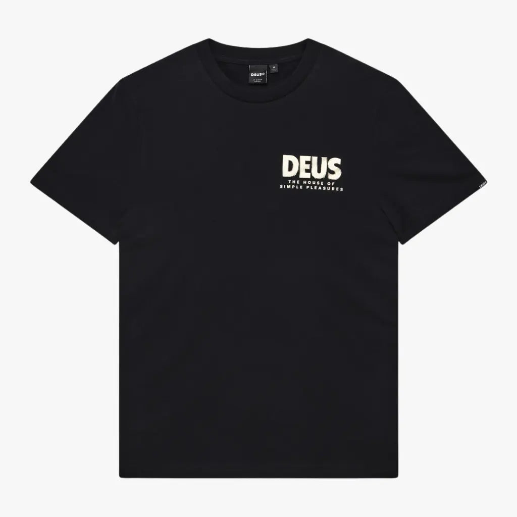 DEUS EX MACHINA -  T-SHIRT CHROMIUM NOIR -  Klubb