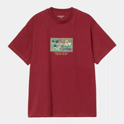 CARHARTT WIP -  T-SHIRT CREAM OF THE CROP SCARLET -  Klubb