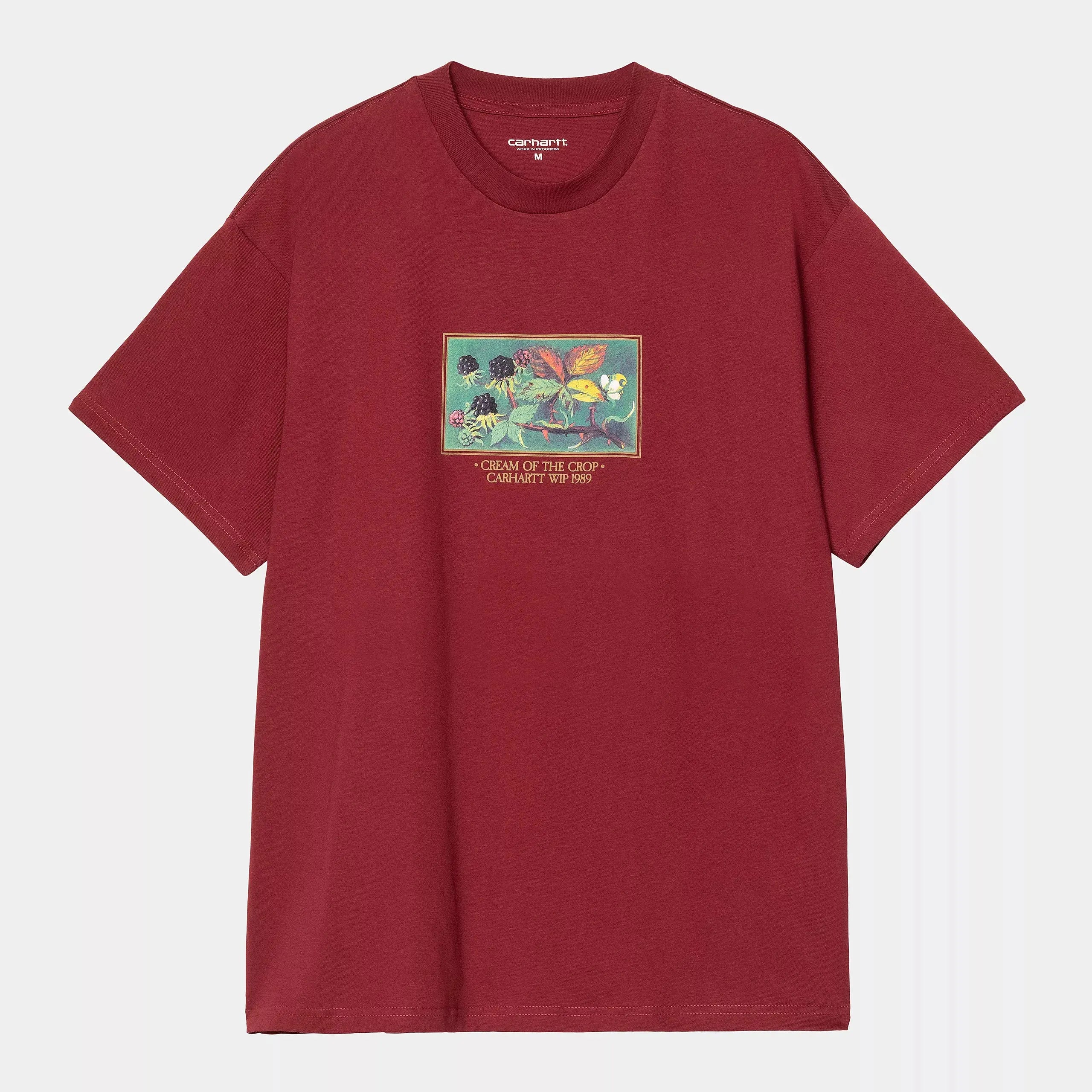 CARHARTT WIP -  T-SHIRT CREAM OF THE CROP SCARLET -  Klubb