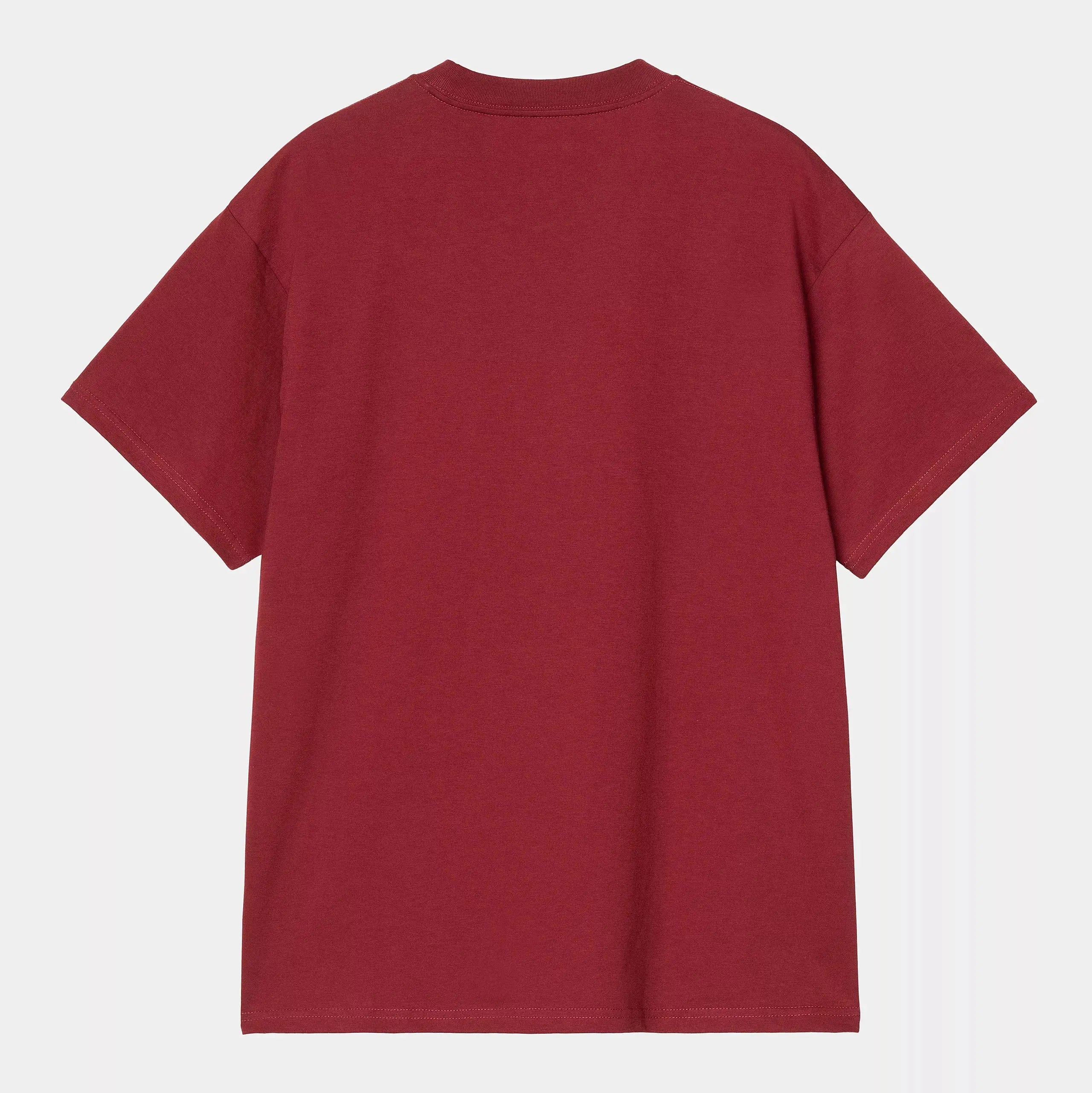 CARHARTT WIP -  T-SHIRT CREAM OF THE CROP SCARLET -  Klubb