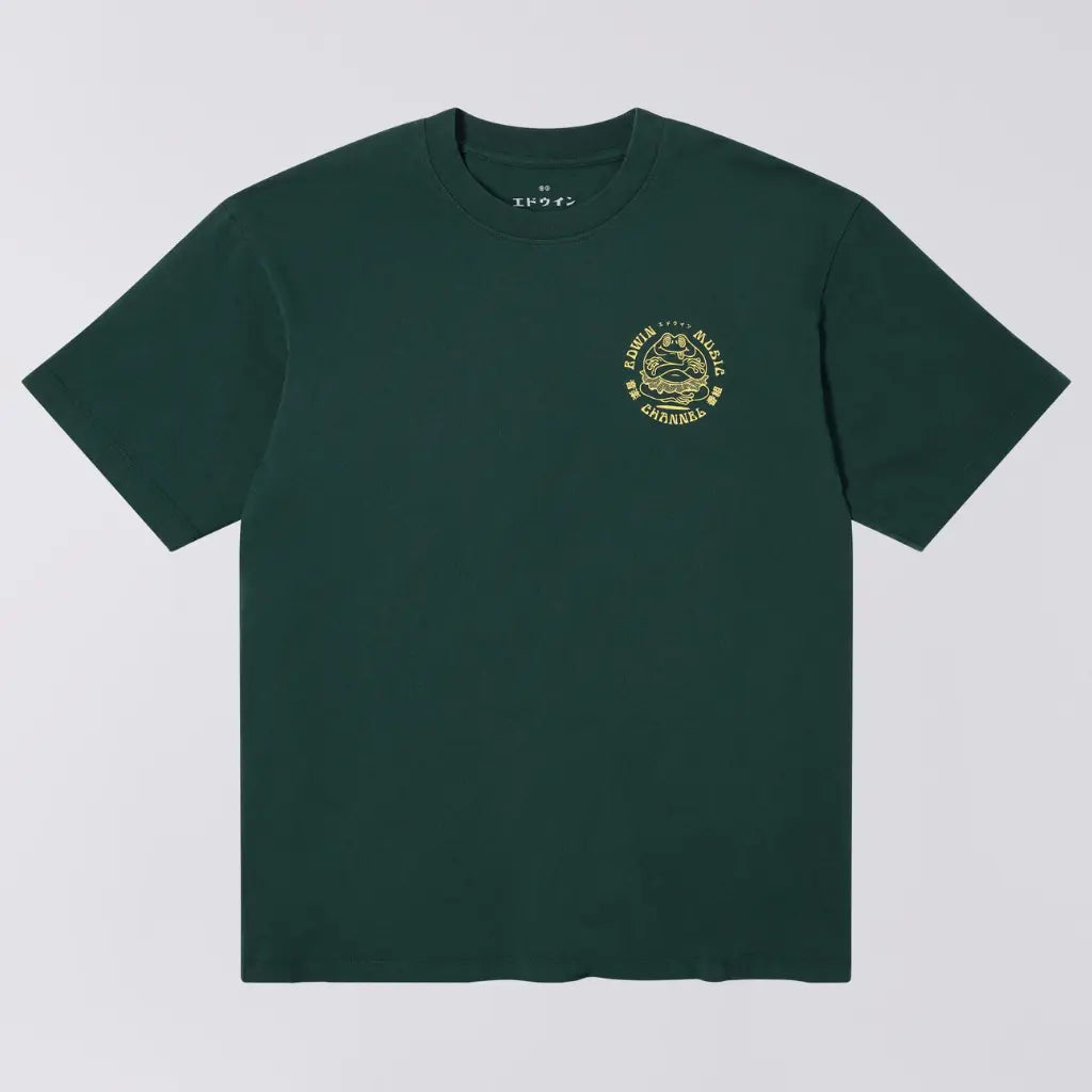 EDWIN -  T-SHIRT EDWIN MUSIC CHANNEL VERT -  Klubb