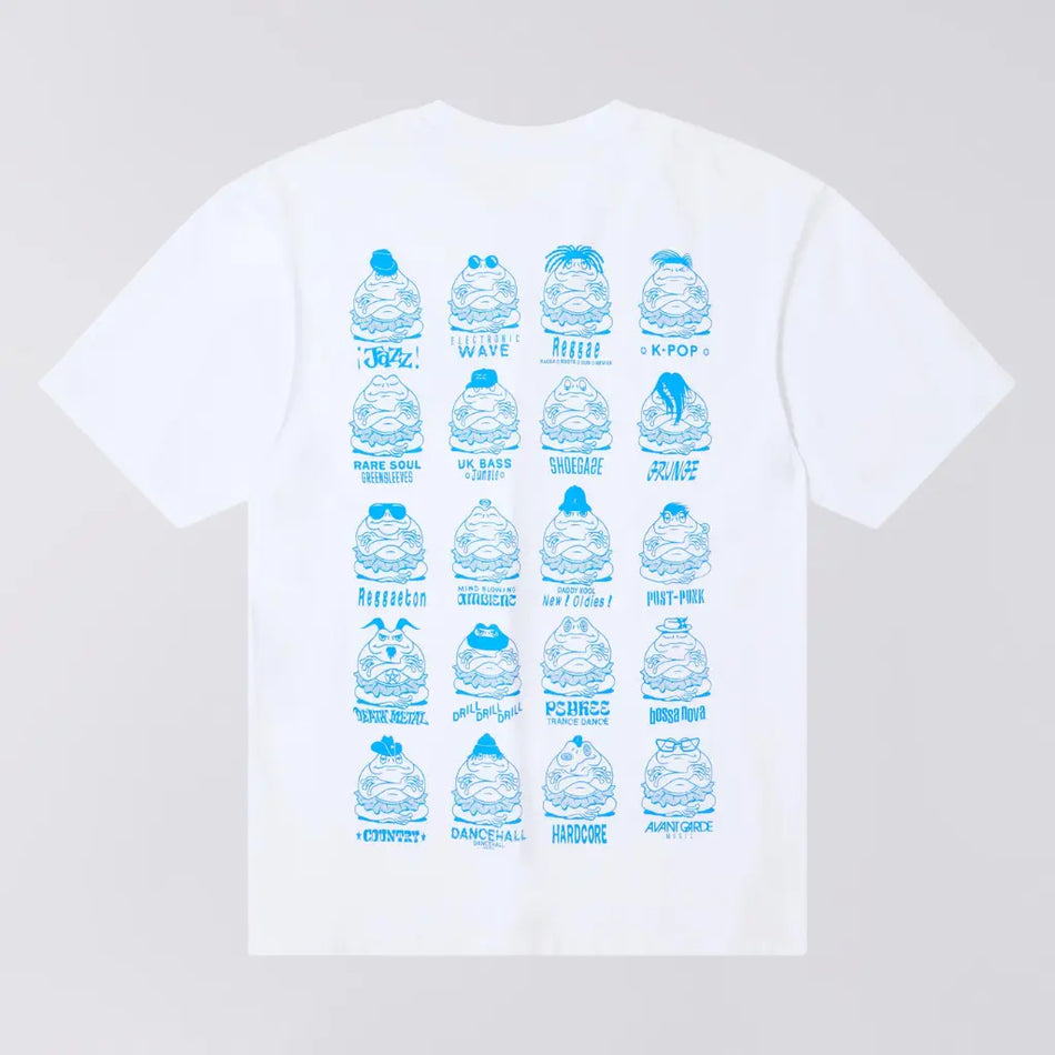 T-SHIRT EMC VARIOUS BLANC