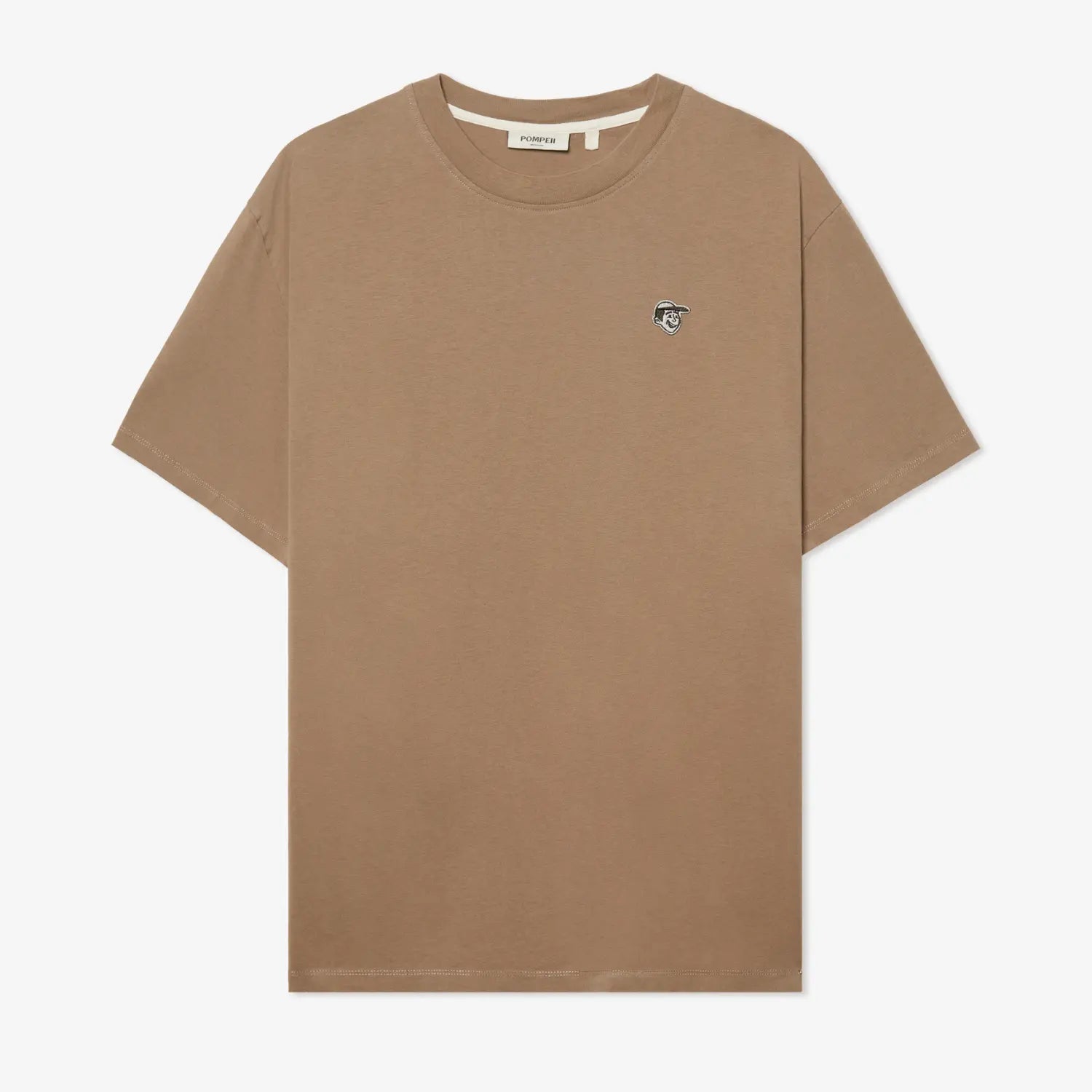 T-SHIRT EMILIO KHAKI POMPEII BRAND -  Klubb
