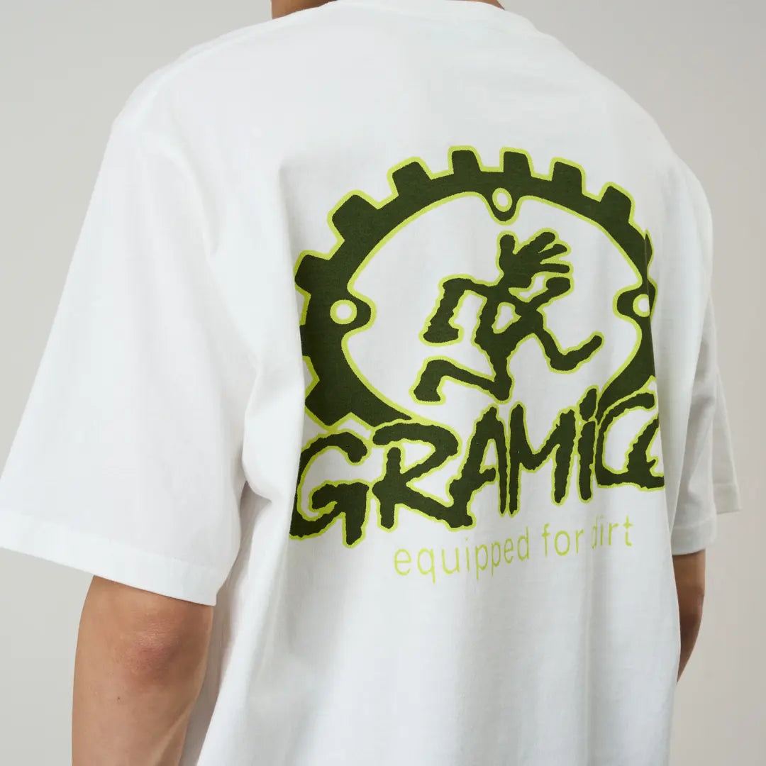 T-shirt Equipped For Dirt - White - Gramicci - détail 4