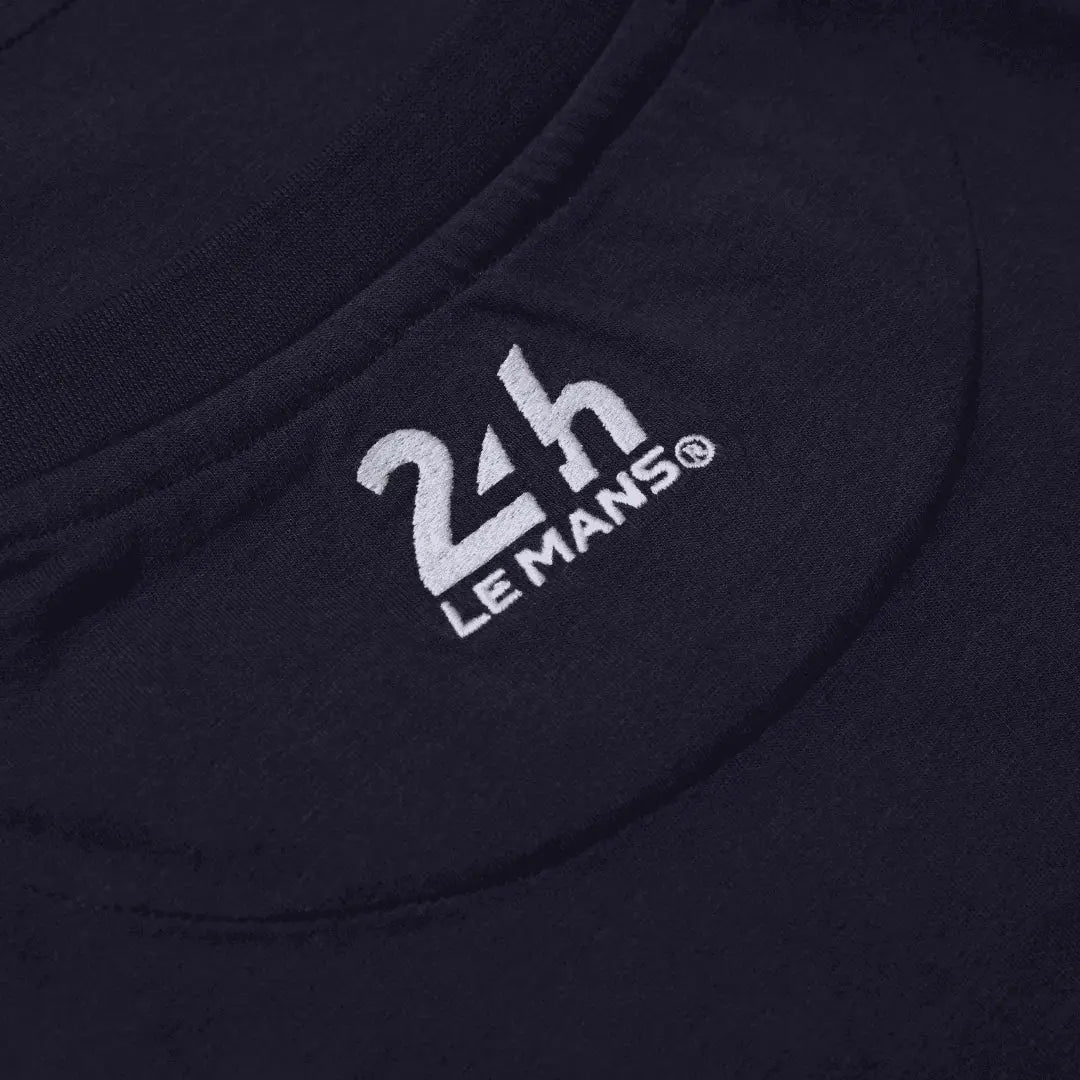 T-shirt Kappa Eroi 24H Le Mans bleu marine - vue rapprochée col rond