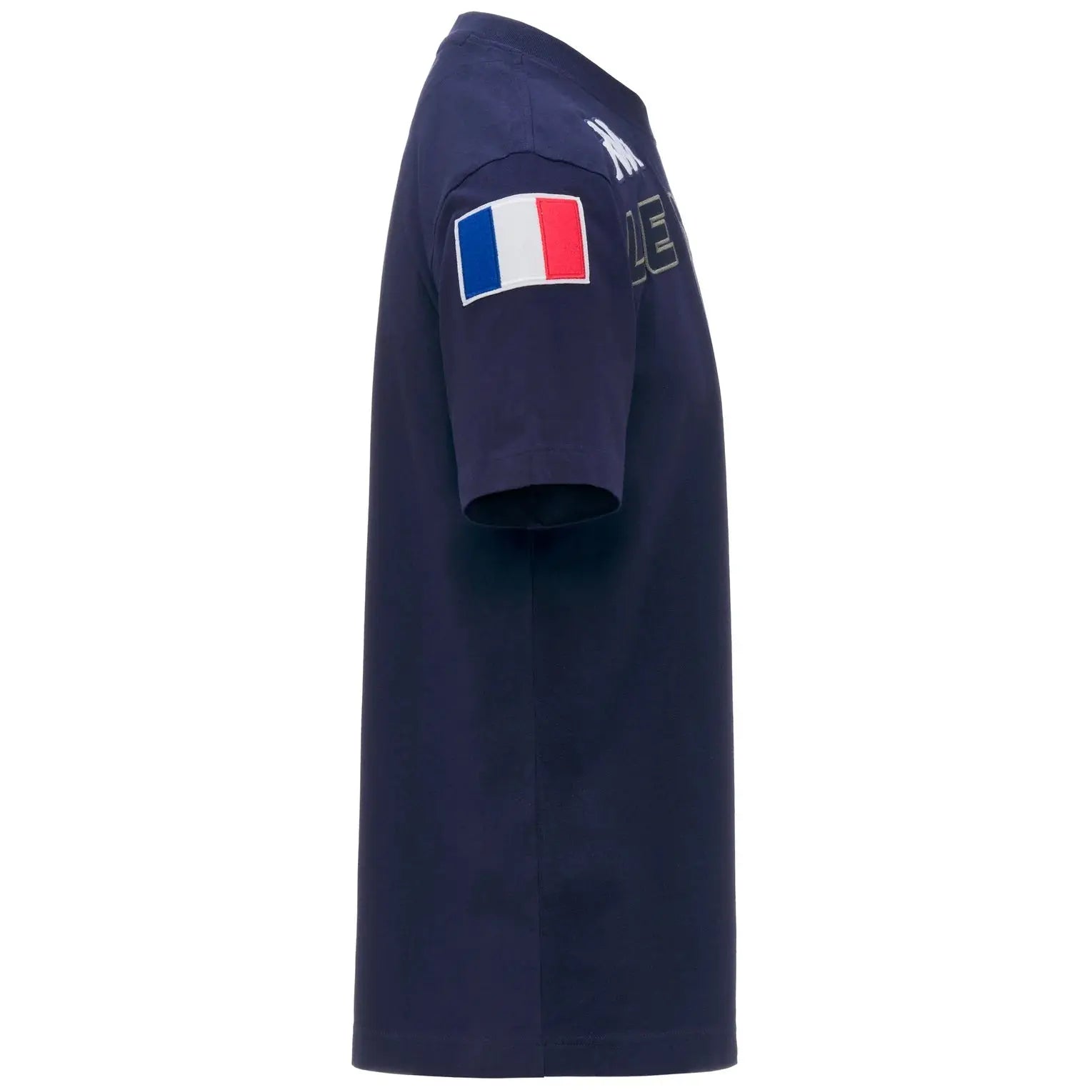 T-shirt Kappa Eroi 24H Le Mans bleu marine - détail manche courte
