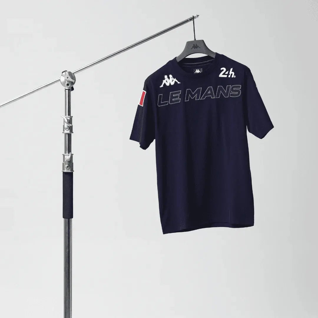 T-shirt Kappa Eroi 24H Le Mans bleu marine - vue 3/4