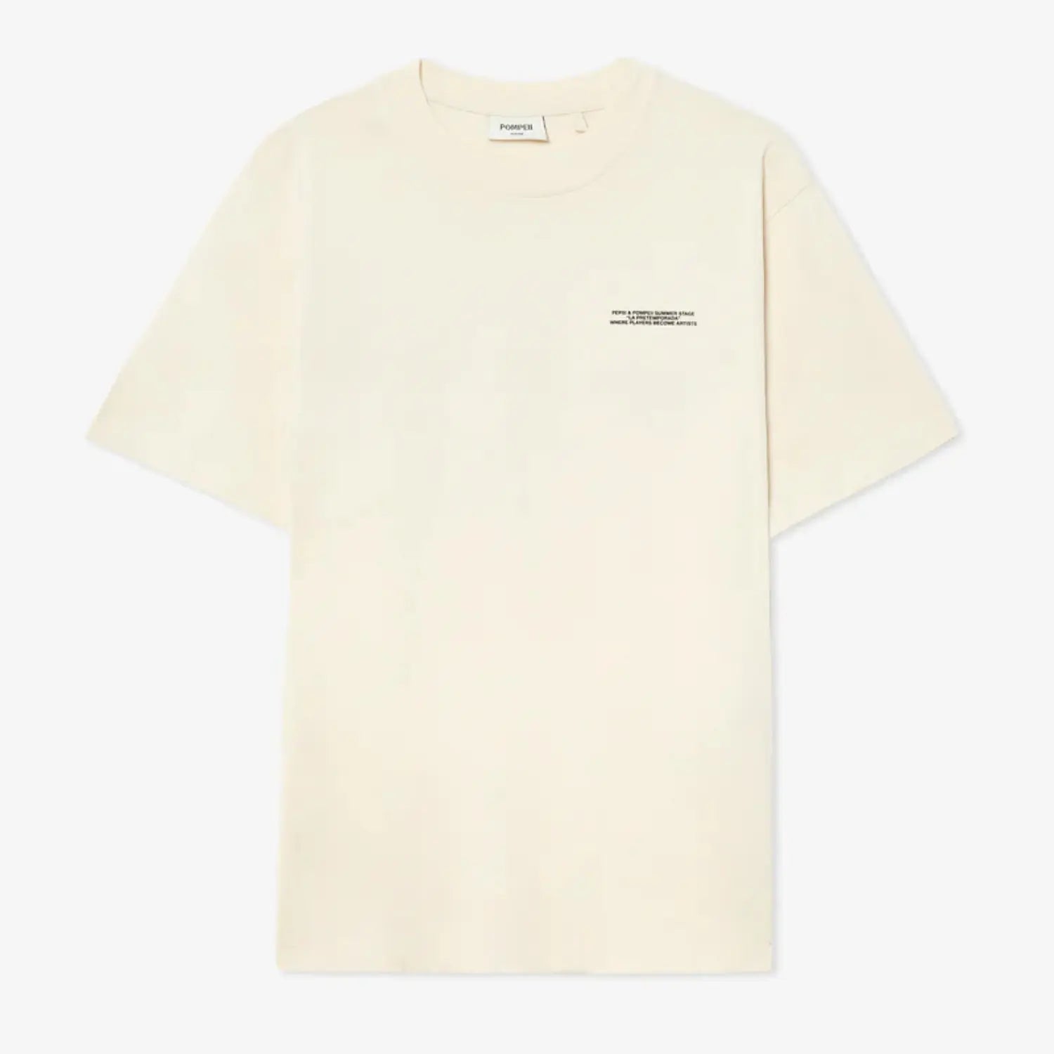 T-SHIRT ESSENTIALS - CREAM POMPEII x PEPSI -  Klubb