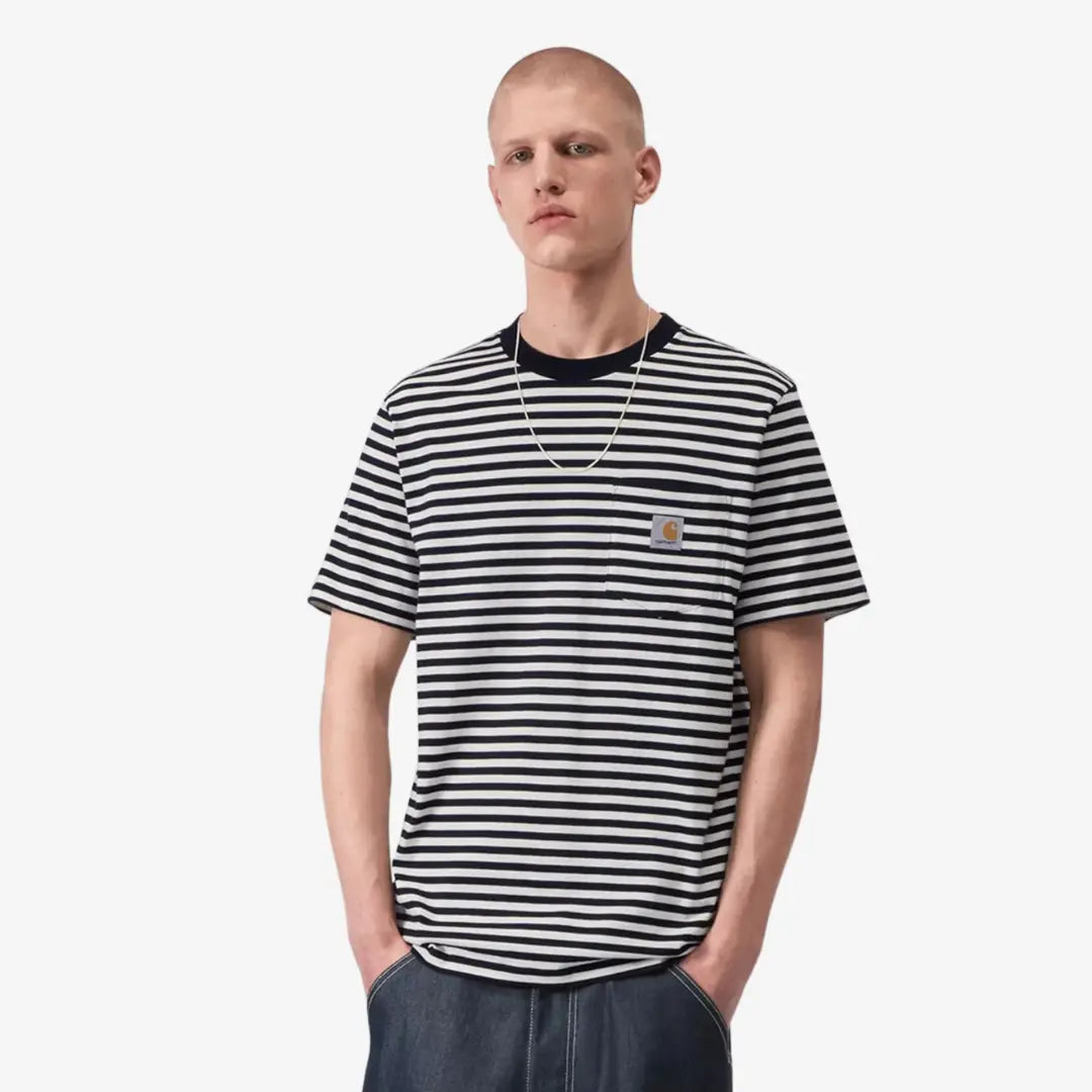 T-shirt Ezra - Black - Carhartt WIP - détail 3