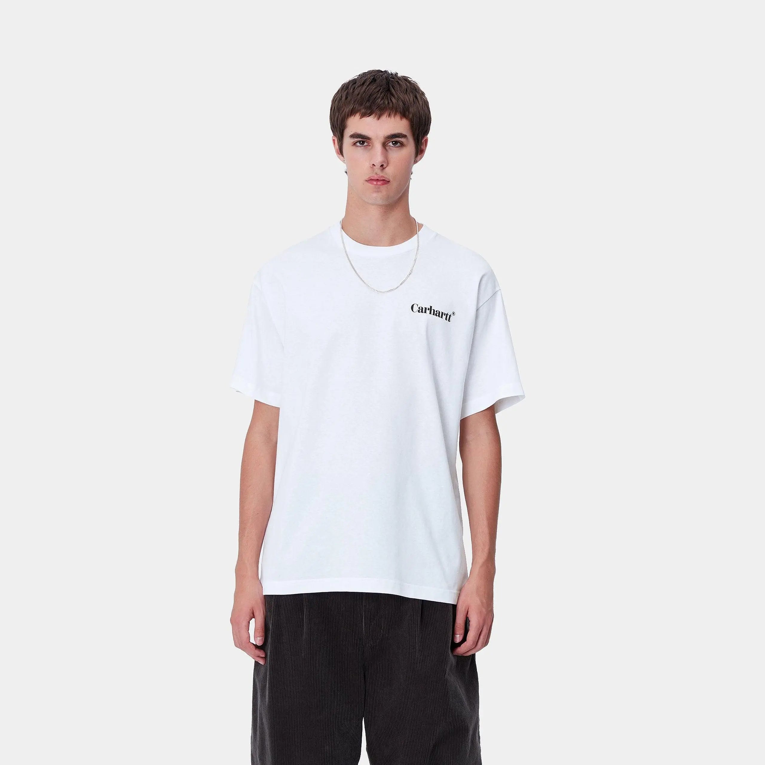 T-SHIRT FOLD DUCK - BLANC CARHARTT WIP -  Klubb