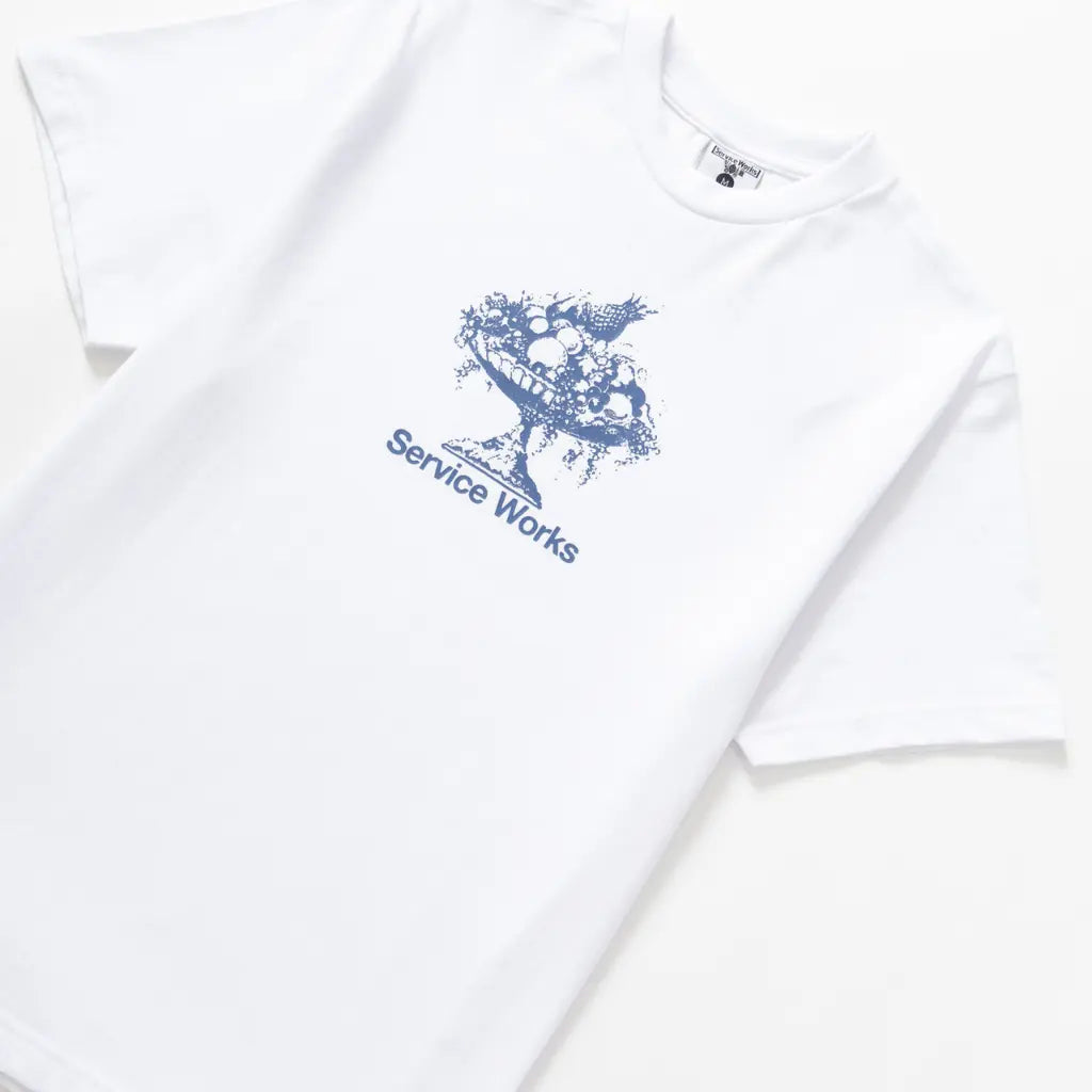 SERVICE WORKS -  T-SHIRT FRUIT BOWL BLANC -  Klubb