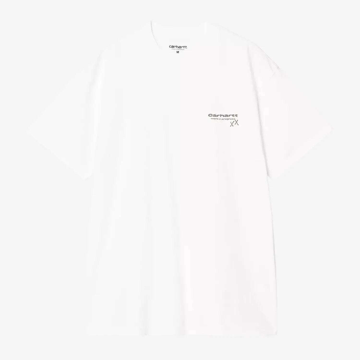 T-SHIRT GARBLE - BLANC