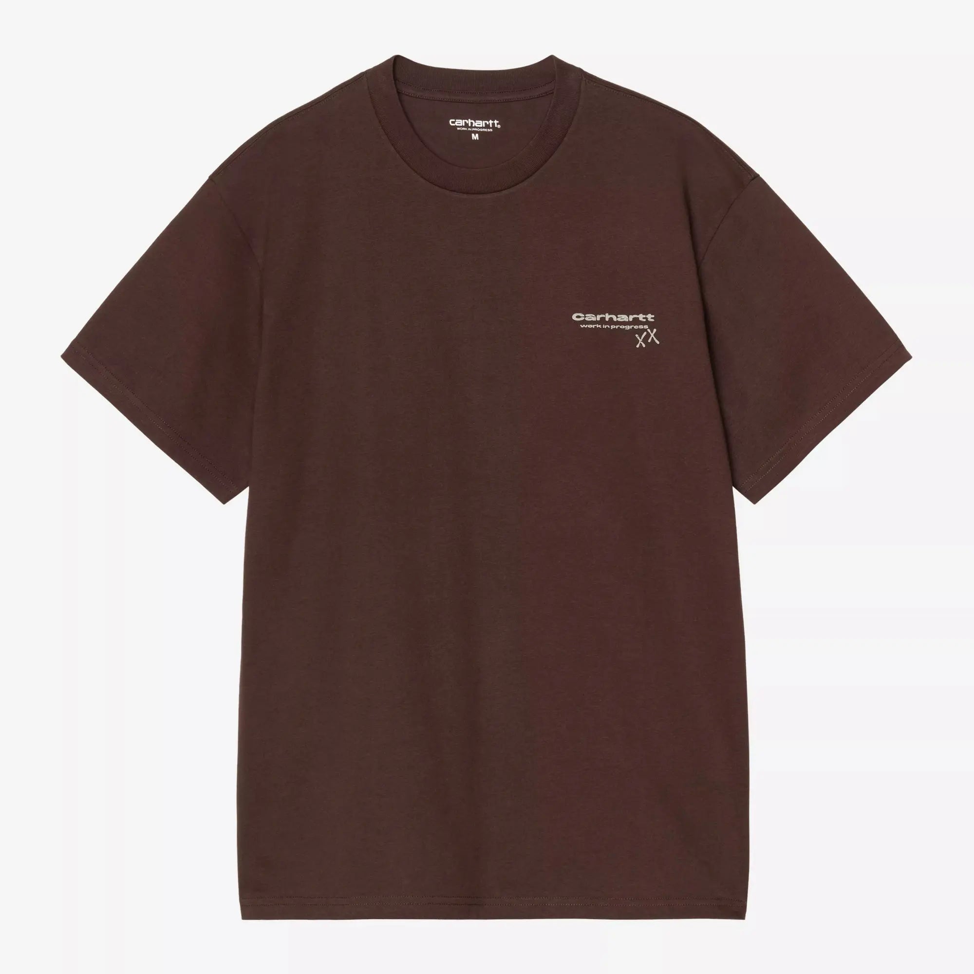 T-SHIRT GARBLE - PALISANDER