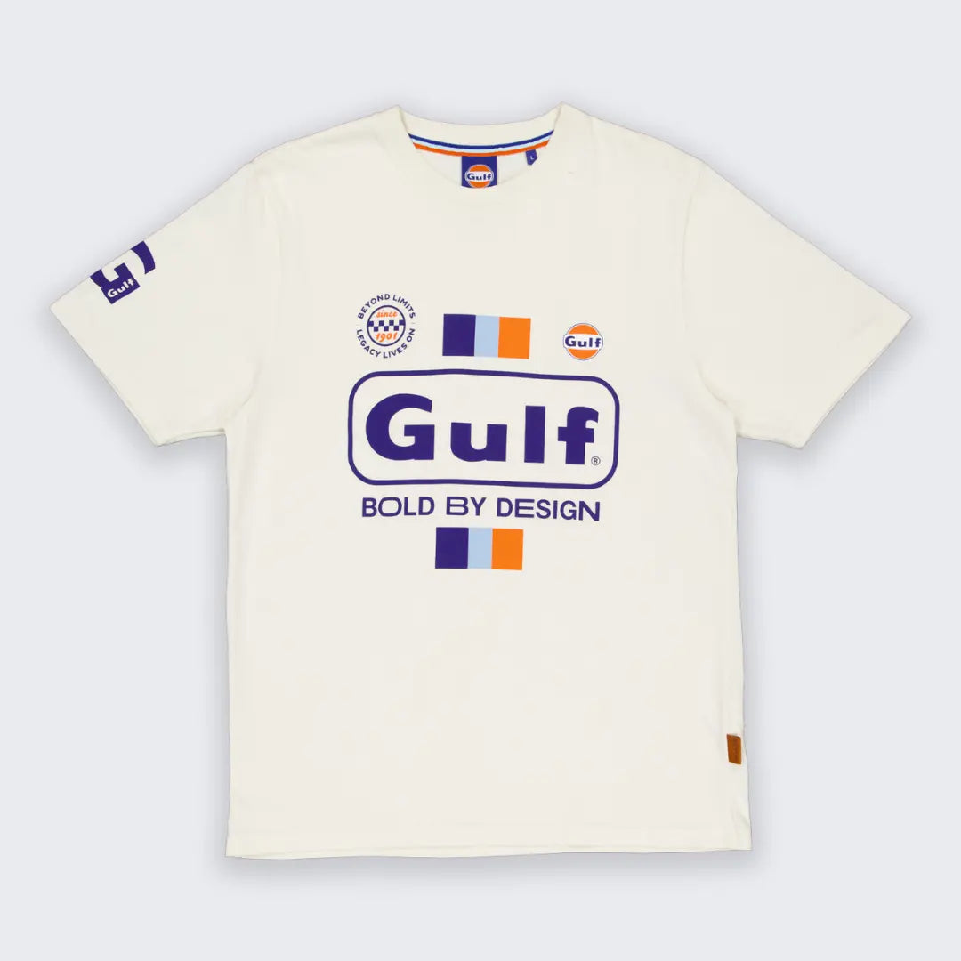 T-shirt Gulf Bold - Ecru - Gulf