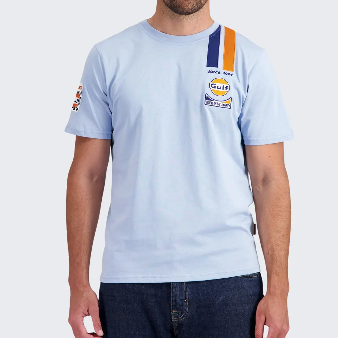 T-shirt Gulf Legend - Bleu Ciel - Gulf - détail 2