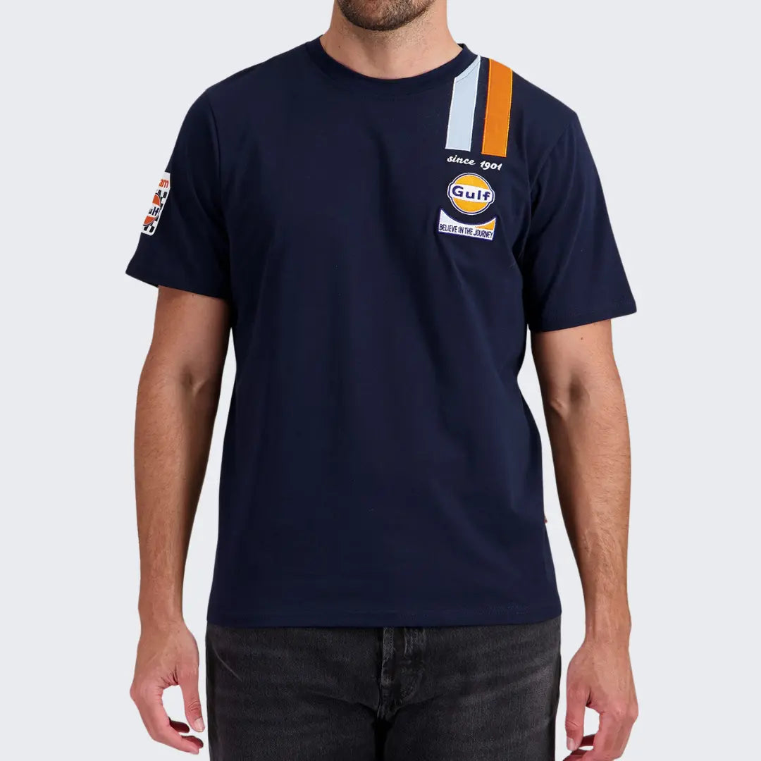 T-shirt Gulf Legend - Bleu Marine - Gulf - détail 2