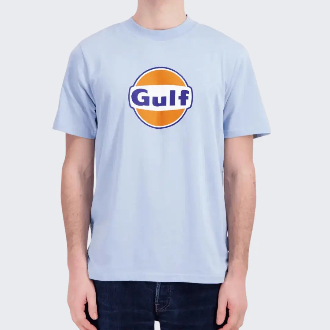 T-shirt Gulf Logo - Bleu Ciel - Gulf - détail 2