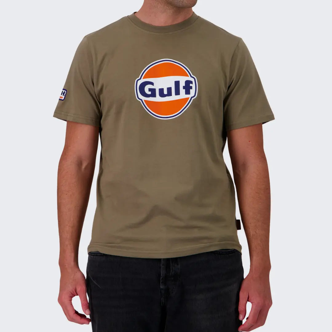 T-shirt Gulf Logo - Kaki - Gulf - détail 2