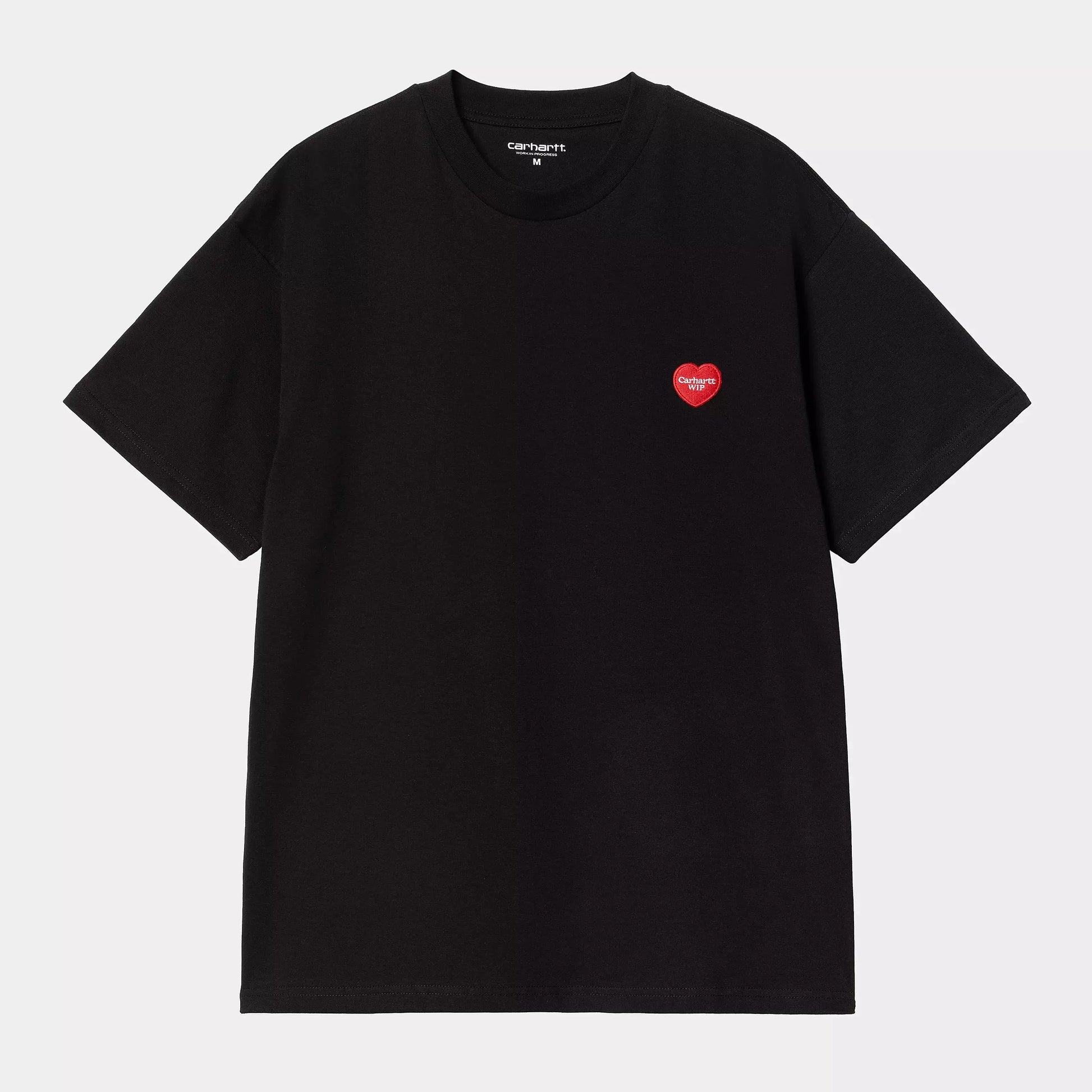CARHARTT WIP -  T-SHIRT HEART II HARTT BLACK -  Klubb