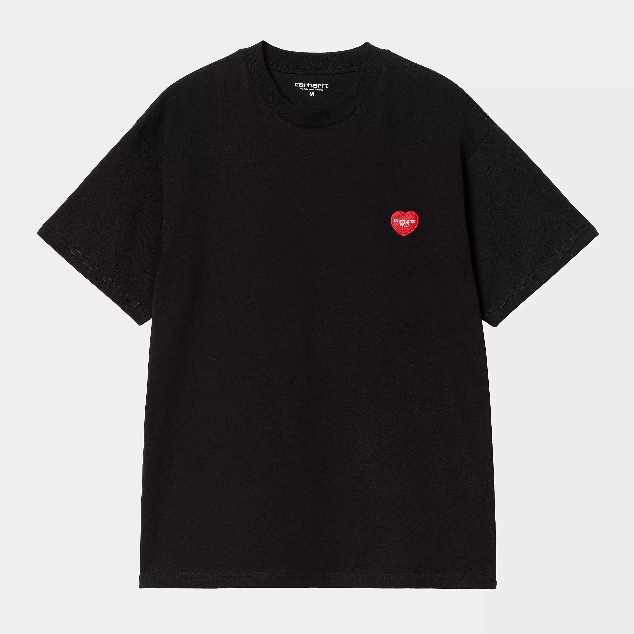 CARHARTT WIP -  T-SHIRT HEART II HARTT BLACK -  Klubb