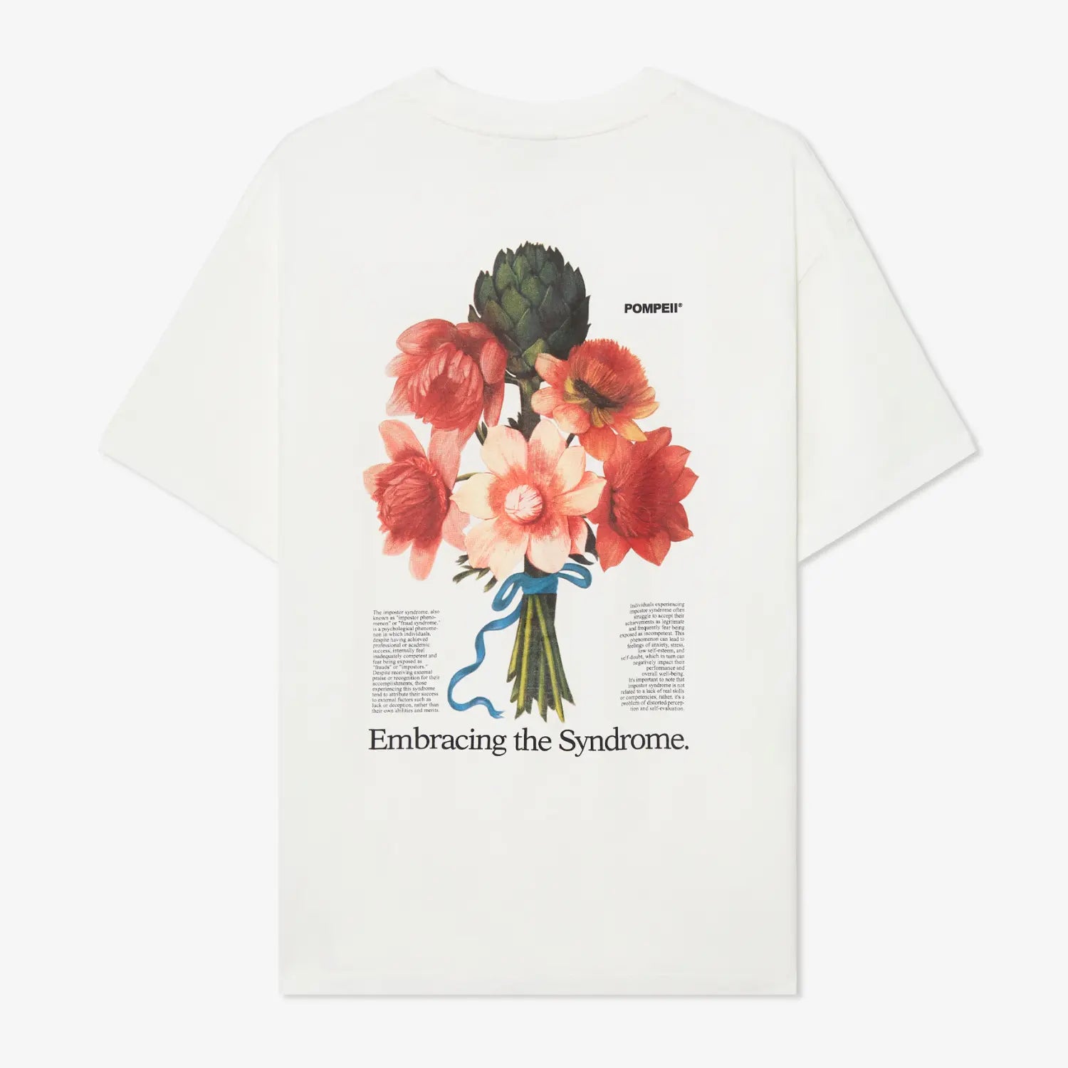 T-SHIRT IMPOSTOR SYNDROME - BLANC POMPEII BRAND -  Klubb