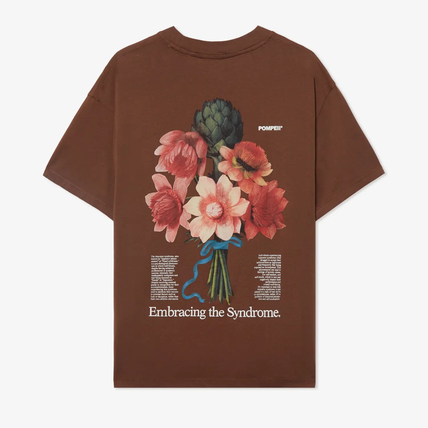 T-SHIRT IMPOSTOR SYNDROME - CHOCOLAT POMPEII BRAND -  Klubb