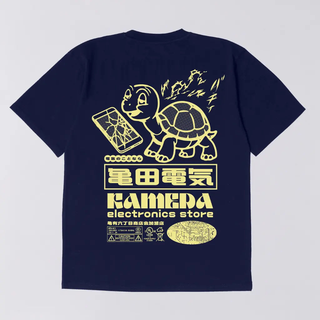 EDWIN -  T-SHIRT KAMERA MARINE -  Klubb