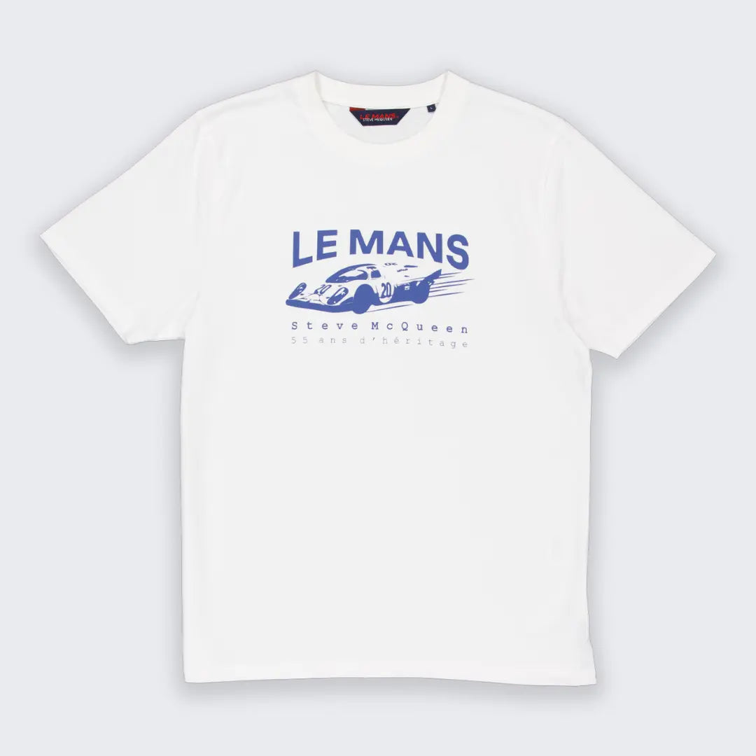T-shirt le Mans 917 - Blanc - Steve Mcqueen le Mans