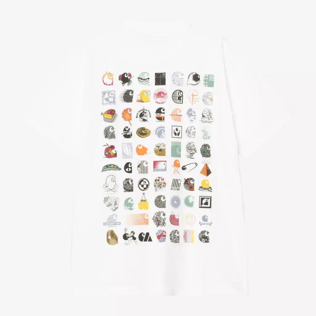 CARHARTT WIP -  T-SHIRT LOGO ARCHIVE BLANC -  Klubb