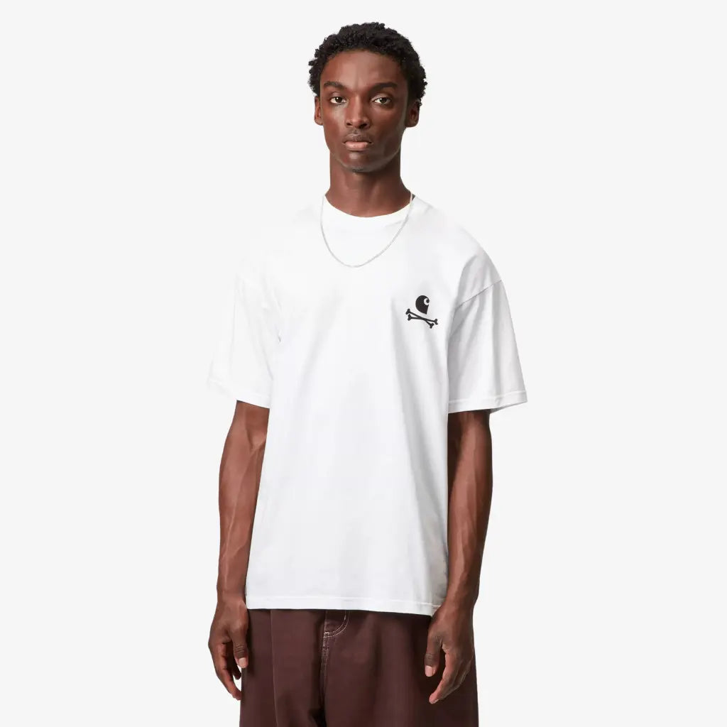 CARHARTT WIP -  T-SHIRT LOGO ARCHIVE BLANC -  Klubb