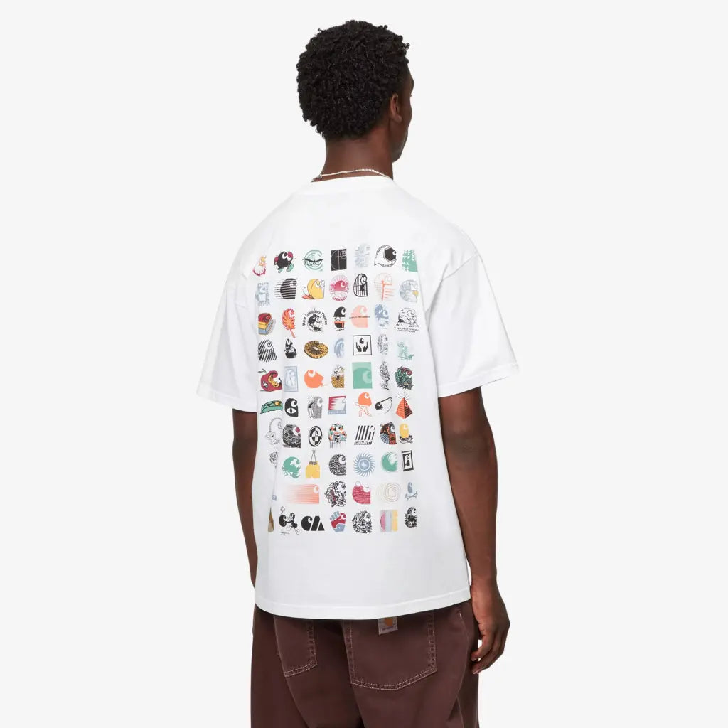 CARHARTT WIP -  T-SHIRT LOGO ARCHIVE BLANC -  Klubb