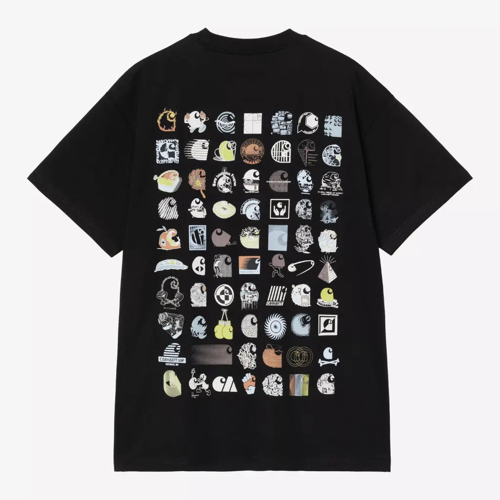 CARHARTT WIP -  T-SHIRT LOGO ARCHIVE NOIR -  Klubb