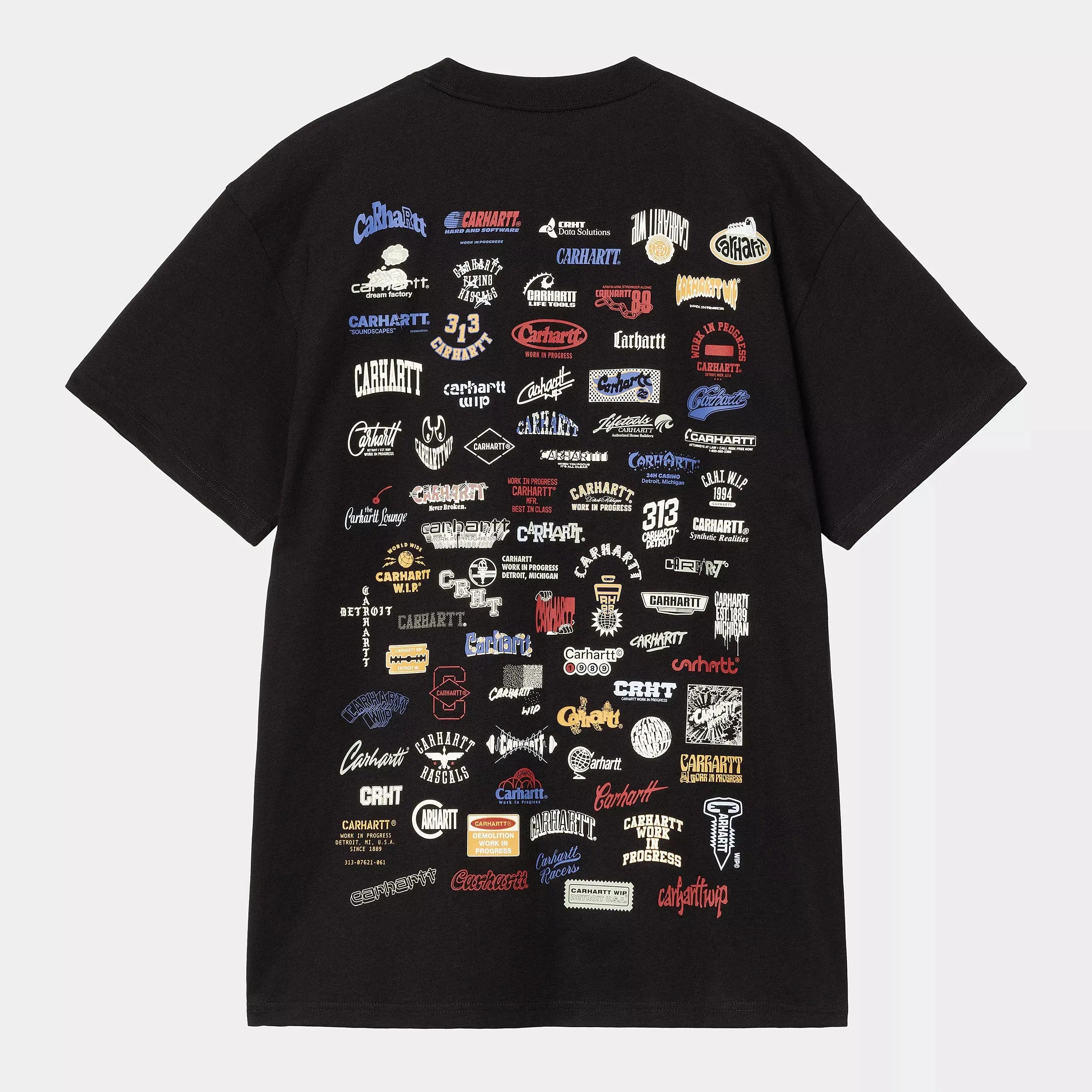 CARHARTT WIP -  T-SHIRT LOGO NOIR -  Klubb