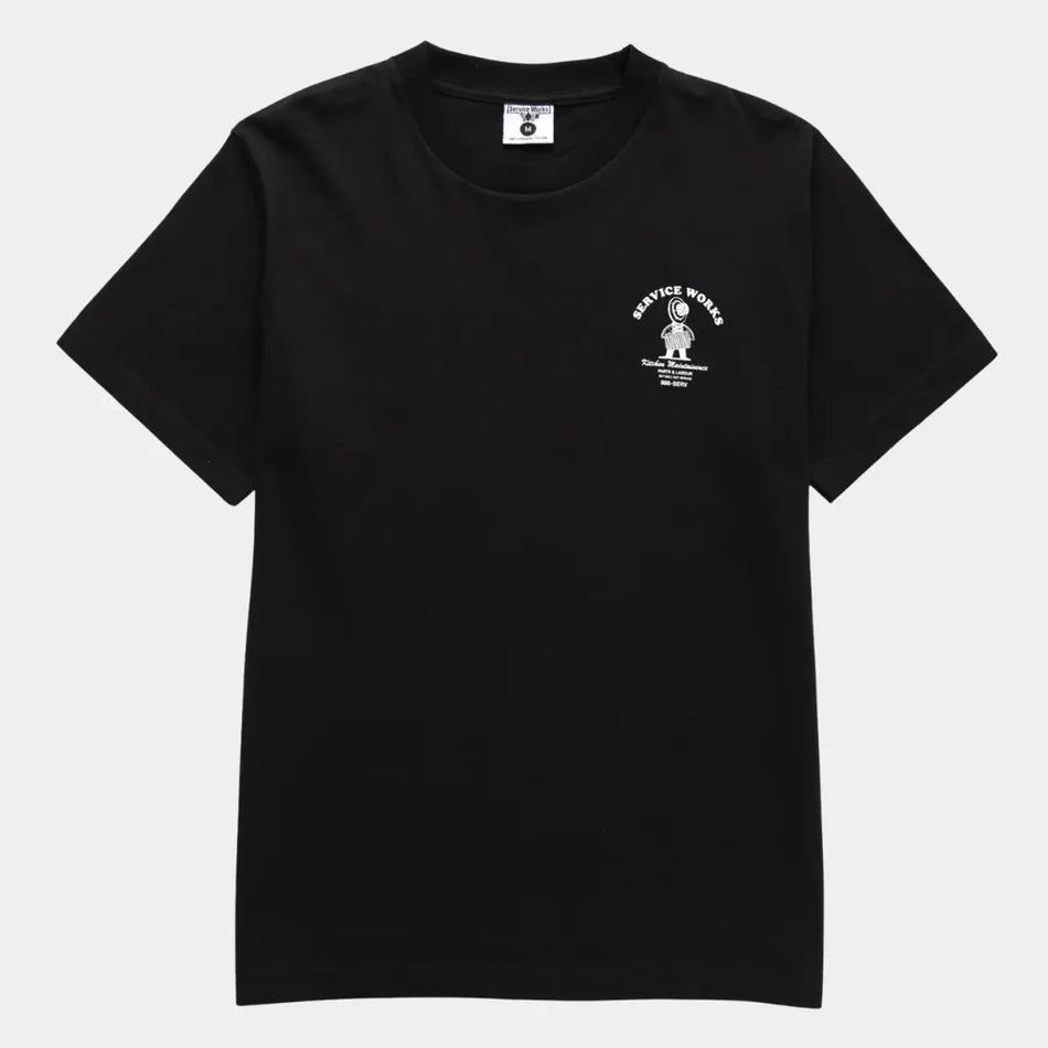 T-SHIRT MAINTENANCE NOIR