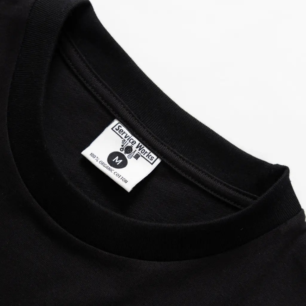 SERVICE WORKS -  T-SHIRT MAINTENANCE NOIR -  Klubb