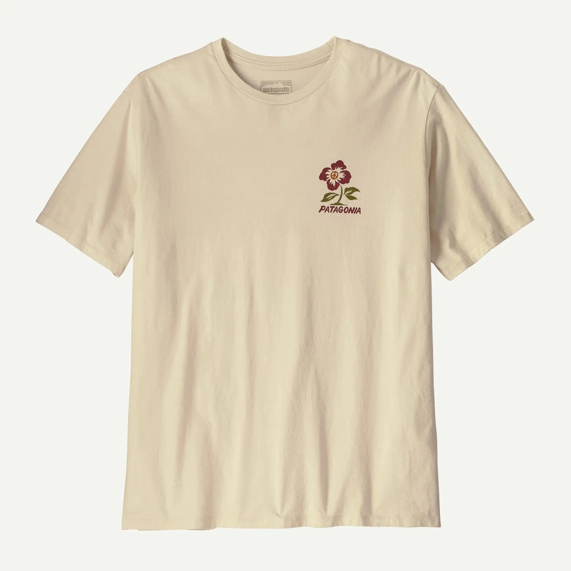 PATAGONIA -  T-SHIRT MAKE PEACE NATURAL -  Klubb